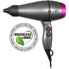 Ventoso V3 Prestige Brushless & Ionic 2.0 2500 W Profesyonel Fön Makinesi Anatolian Fuschia