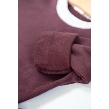 The Red Kids Regular Fit Tavşan Desenli Bisiklet Yaka Sweatshirt Eşofman Alt Takımı