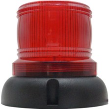 Mesan Ø110 Xenon Çakar Lamba Ms 603 Kırmızı 220VAC