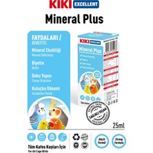 Kiki Excellent Kuş Mineral Plus 25 Ml. KB103