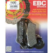 Ebc FA363 2017-2021 Bmw R Nine T Urban G/s Uyumlu Arka Fren Balatası Organik Balata