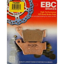 Ebc FA208R 2020-2023 Cf Moto 700CL-X Sport Uyumlu Arka Fren Balatası Sinterli Balata