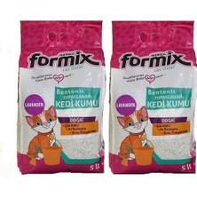 Formix Kedi Kumu Lavantlı 5 Lt x 2 Adet