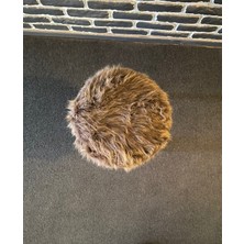 Empa Peluş Puf Kahverengi