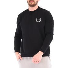 Spqr Sweatshirt Saturn Siyah