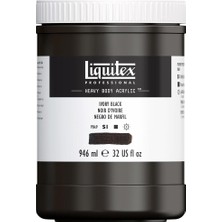 Liquitex Professional Heavy Body Akrilik Boya 946ML Ivory Black 244 S1