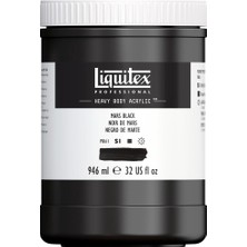 Liquitex Professional Heavy Body Akrilik Boya 946ML Mars Black 276 S1