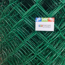 Cihan Çit Pvc Kaplı Örgü Tel Bahçe Çiti - 3,00 mm Kalınlık 50X50 Göz Aralığı H:150 cm L:10 Metre