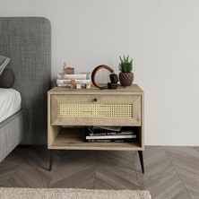 Rosepal Mobilya Diamond Tek Çekmeceli Komodin
