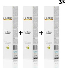Lil'afix 7/3 Fındık Kabuğu 3'lü Krem Tüp Boya 60 Ml.