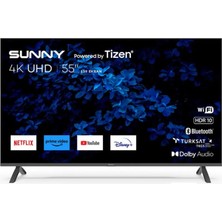 Sunny SN55FMN501 55" 140 Ekran Uydu Alıcılı 4K Ultra HD Tizen Smart LED TV (Çerçevesiz)
