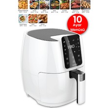 Goldmaster Cenova Dijital Dokunmatik 10 Ön Ayarlı Airfryer Yağsız Kızartma Sıcak Hava Fritöz