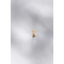 Ezo Concept 316L Cerrahi Çelik Gold Renk Tragus Piercing