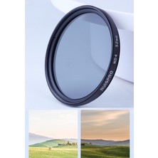 52MM Lens Filtre / Lens Kapakları Kamera Lens / 9 Fotoğraf Nd4