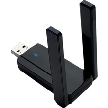 1300MBPS 2.4g ve 5g Çift Bantlı USB 3.0 Wifi Adaptörü Masaüstü Dizüstü Bilgisayar Için Anten W/