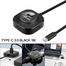USB Hub Dizüstü Bilgisayar Klavyesi Masaüstü Için Yüksek Konektörler Genişlemesi. 0 Siyah 1m