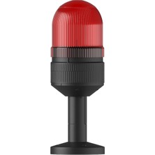 Mesan Ø70 300 Seri Xenon Çakar Tüp Montaj Ms 361 Kırmızı 24VDC
