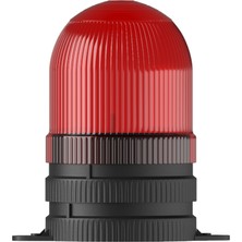 Mesan Ø70 300 Seri Yanıp Sönen Ampul Taban Montaj Ms 352 Kırmızı 220VAC