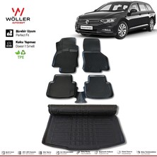 Wöller Vw Passat Variant Paspas Bagaj Havuzu Set 2015 Sonrası 3D Ultraflex Set