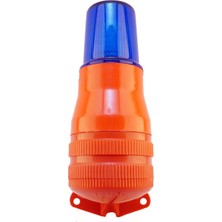 Mesan Yanıp Sönen Ampul Buzzer Ms 4807 Turuncu 12VDC