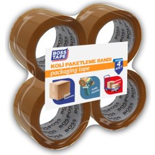 Boss Tape 4 Adet Taba 60MMX100M Koli Bandı