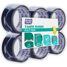 Boss Tape 6 Adet Tamir Bandı Siyah EN:48MM BOY:50MT