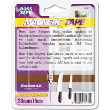 Boss Tape 3M Yapışkanlı Şerit Magnet Mıknatıslı Bant