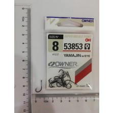 Owner 53853 Yamajin With Eye Black Chrome Iğne No : 8