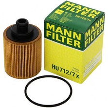 Mann Fılter Opel Astra H 1.3 Dizel Motor Yağ Filtresi (Pimli Tip) HU712/7X