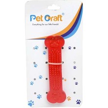 Pet Oraft Kırmızı Oyun Kemiği 12 cm