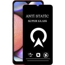 Kzy Samsung Galaxy A10S Tam Kaplayan Anti Statik Çizilmez Safir Ekran Koruyucu Cam