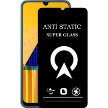 Kzy Samsung Galaxy M30S Tam Kaplayan Anti Statik Çizilmez Safir Ekran Koruyucu Cam