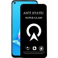 Kzy Oppo A72 Tam Kaplayan Anti Statik Çizilmez Safir Ekran Koruyucu Cam