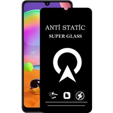 Kzy Samsung Galaxy A31 Tam Kaplayan Anti Statik Çizilmez Safir Ekran Koruyucu Cam