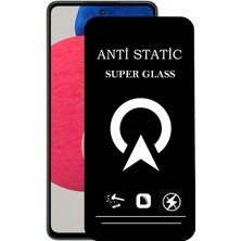 Kzy Samsung Galaxy A52S Tam Kaplayan Anti Statik Çizilmez Safir Ekran Koruyucu Cam