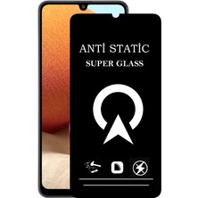 Kzy Samsung Galaxy A32 Tam Kaplayan Anti Statik Çizilmez Safir Ekran Koruyucu Cam