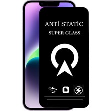 Kzy Apple iPhone 14 Tam Kaplayan Anti Statik Çizilmez Safir Ekran Koruyucu Cam