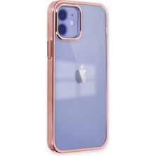 Dijimedia iPhone 12 Kılıf Element Silikon - Pembe