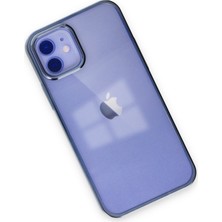 Dijimedia iPhone 12 Kılıf Element Silikon - Mavi