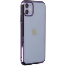 Dijimedia iPhone 11 Kılıf Element Silikon - Mor