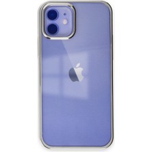 Happycase iPhone 11 Kılıf Element Silikon - Gümüş