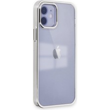 Happycase iPhone 11 Kılıf Element Silikon - Gümüş