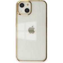 Happycase iPhone 14 Kılıf Element Silikon - Gold