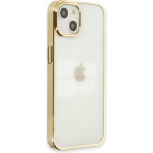 Happycase iPhone 14 Kılıf Element Silikon - Gold