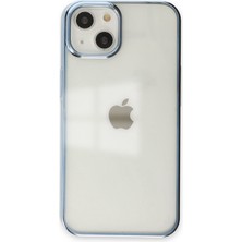 Happycase iPhone 14 Kılıf Element Silikon - Sky Blue