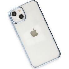 Happycase iPhone 14 Kılıf Element Silikon - Sky Blue