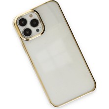 Happycase iPhone 13 Pro Kılıf Element Silikon - Gold