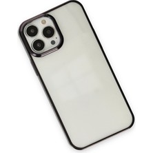 Happycase iPhone 13 Pro Kılıf Element Silikon - Siyah