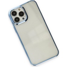 Happycase iPhone 13 Pro Kılıf Element Silikon - Sky Blue