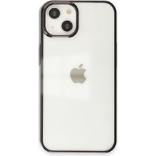 Happycase iPhone 14 Kılıf Element Silikon - Siyah